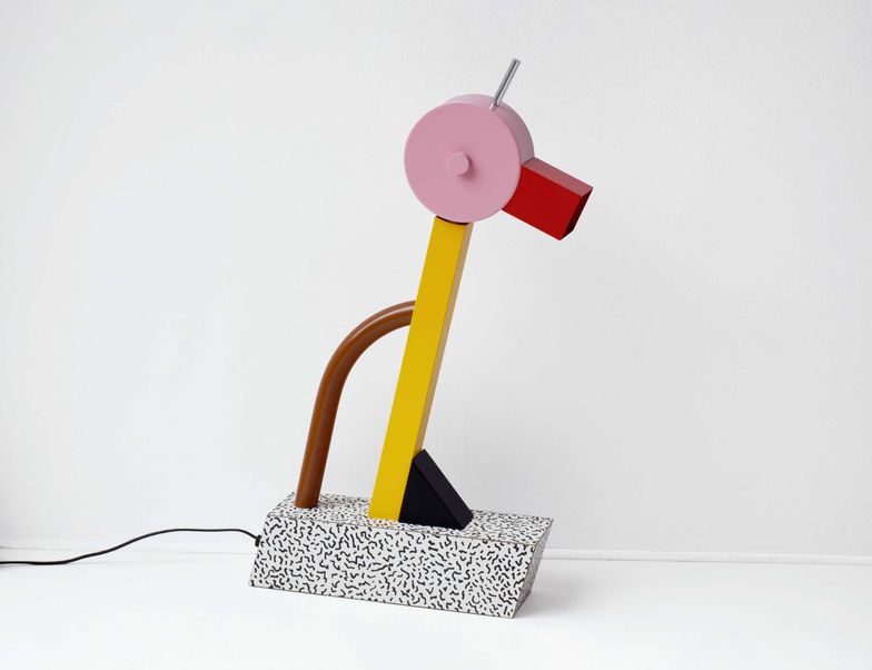 Lampe TAHITI, d’Ettore Sottsass, Memphis Milano.